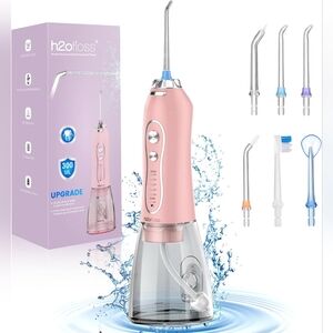 Water Dental Flosser Teeth Cleaner Pick - Pink